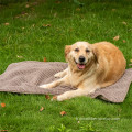 Serviettes de bain pour animaux de compagnie propres et absorbantes chenille en microfibre